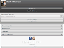 Tablet Screenshot of macmillanteam.com